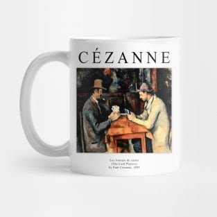 High Resolution Paul Cezanne Painting The Card Players 1895 Mug